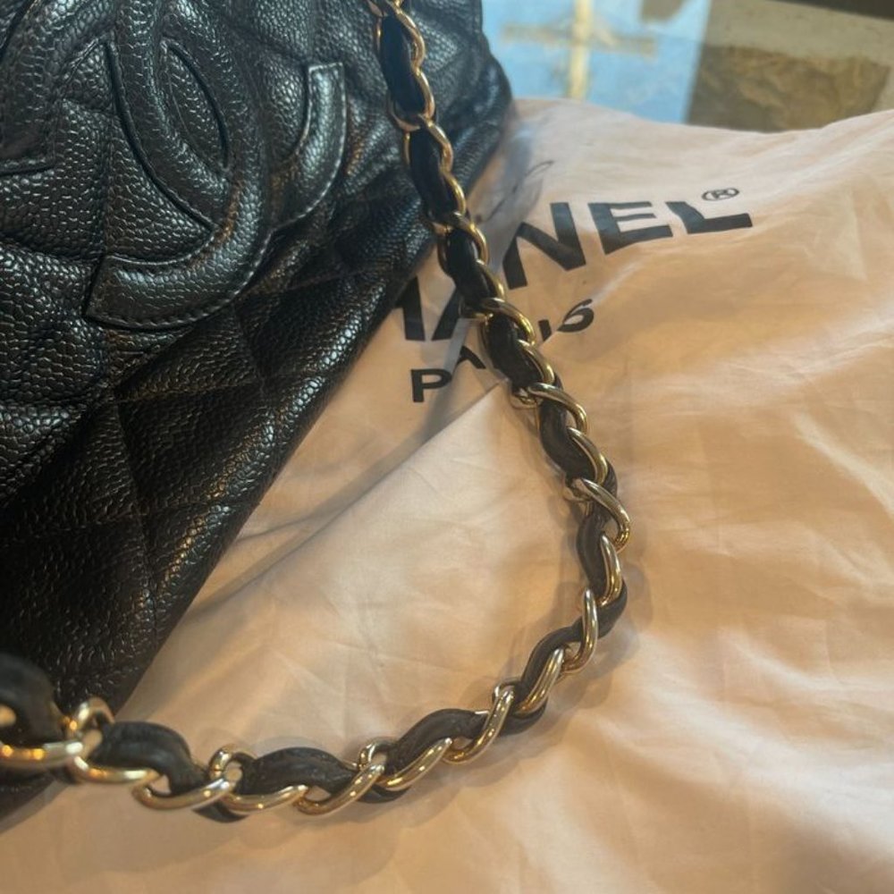 SALE PRICE!!!! Chanel Petit Timeless Tote Vintage Bag - Picture 5 of 9